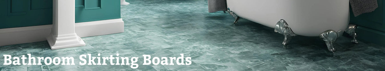 Skirting in a beautiful bathroom