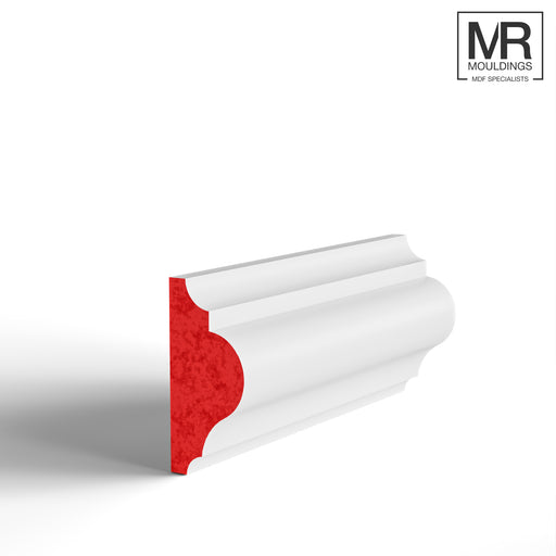 Edwardian Fire Rated MDF Dado Rail-MR Mouldings Ltd