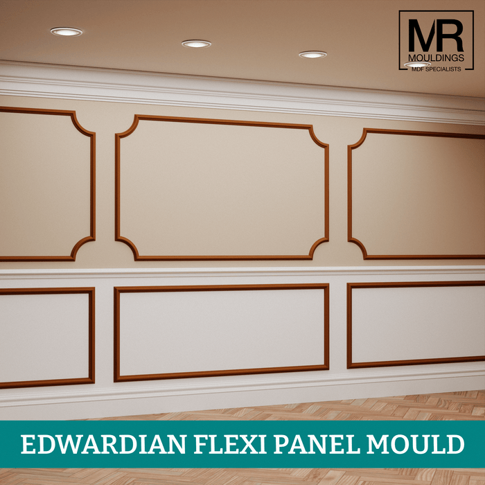 Edwardian Flexible MDF Panel Mould-MR Mouldings Ltd
