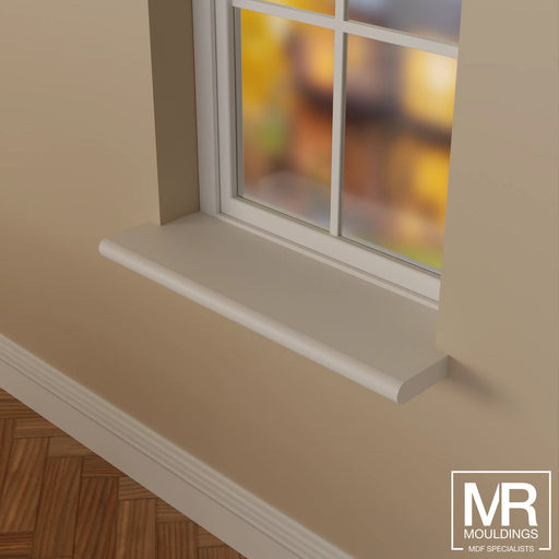 Bullnose Fire Rated MDF Window Board-MR Mouldings Ltd