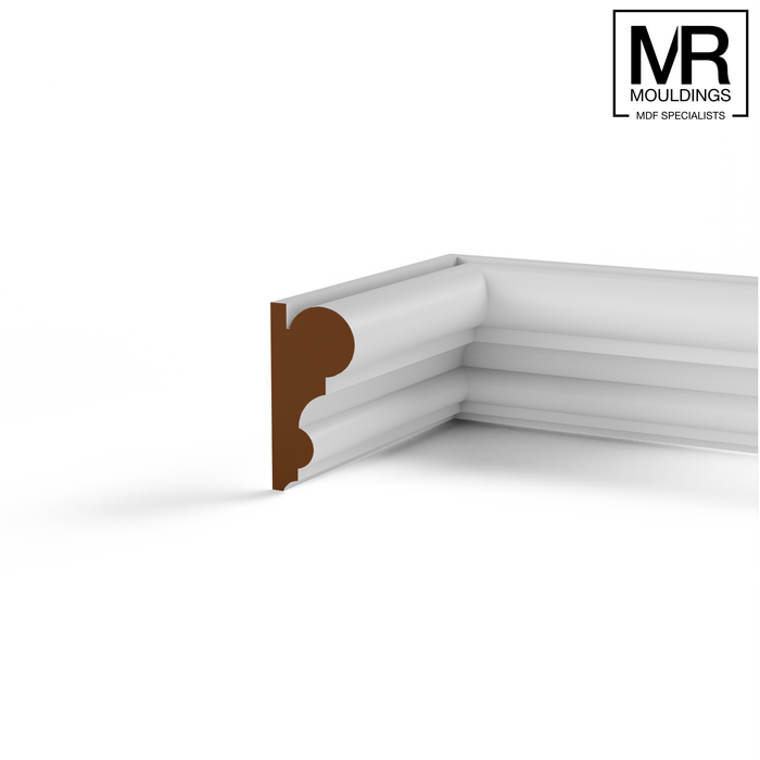 Ogee MDF Picture Rail-MR Mouldings Ltd
