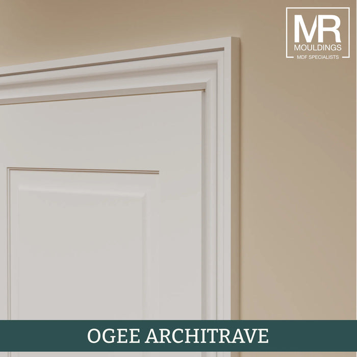 Ogee Fire Rated MDF Architrave-MR Mouldings Ltd