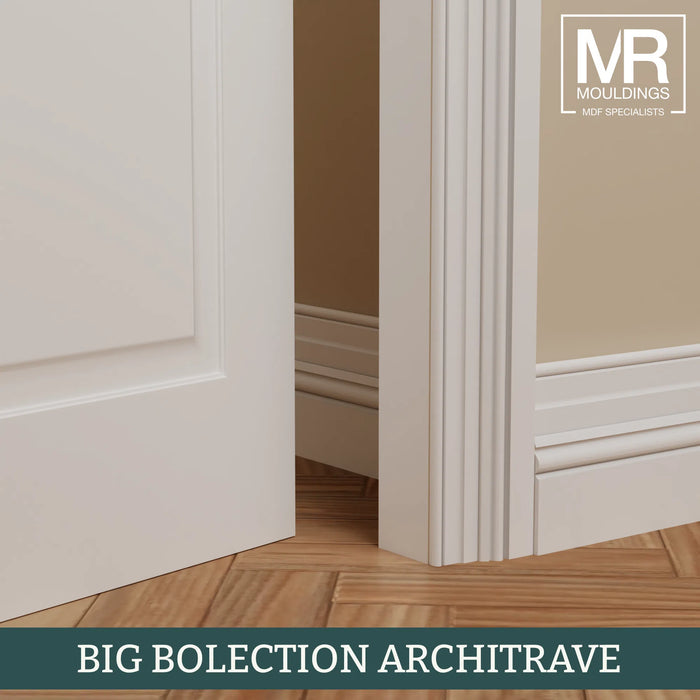 Big Bolection Fire Rated MDF Architrave-MR Mouldings Ltd