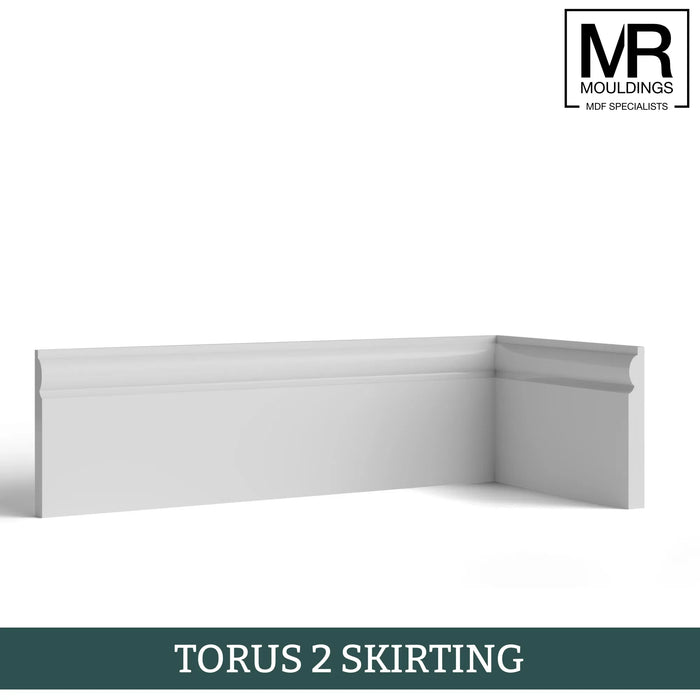Torus 2 Fire Rated MDF Skirting Board-MR Mouldings Ltd