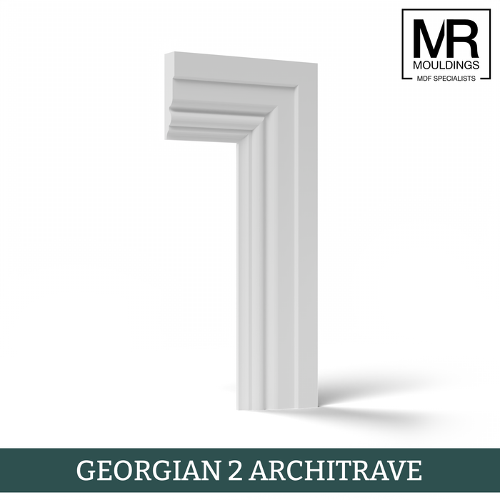 Georgian 2 Fire Rated MDF Architrave-MR Mouldings Ltd
