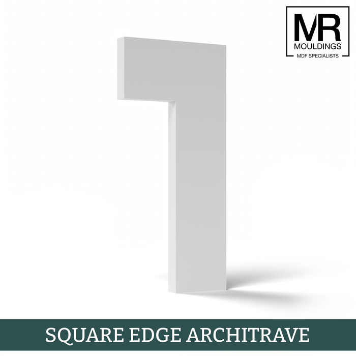 Square Edge Fire Rated MDF Architrave-MR Mouldings Ltd