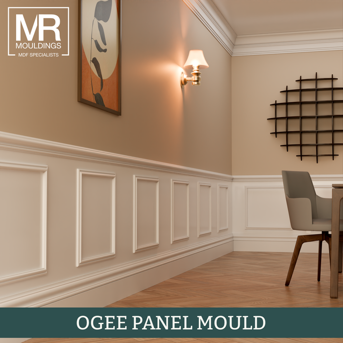Ogee Fire Rated MDF Panel Mould-MR Mouldings Ltd