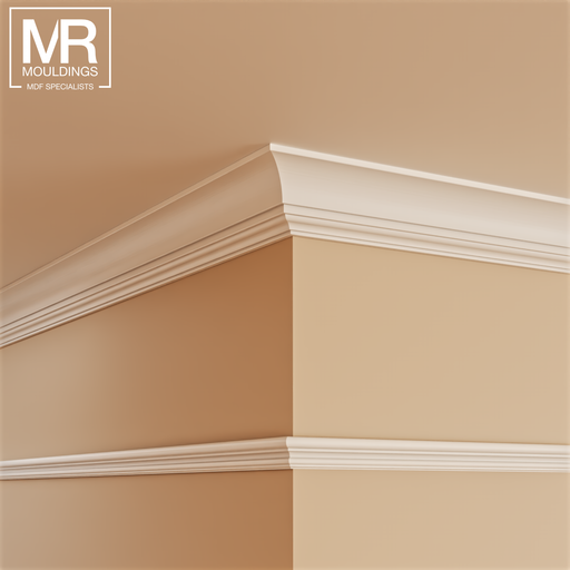 Kendal Fire Rated MDF Cornice Coving-MR Mouldings Ltd