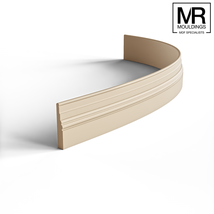 Big Bolection MDF Flexible Skirting Board-MR Mouldings Ltd