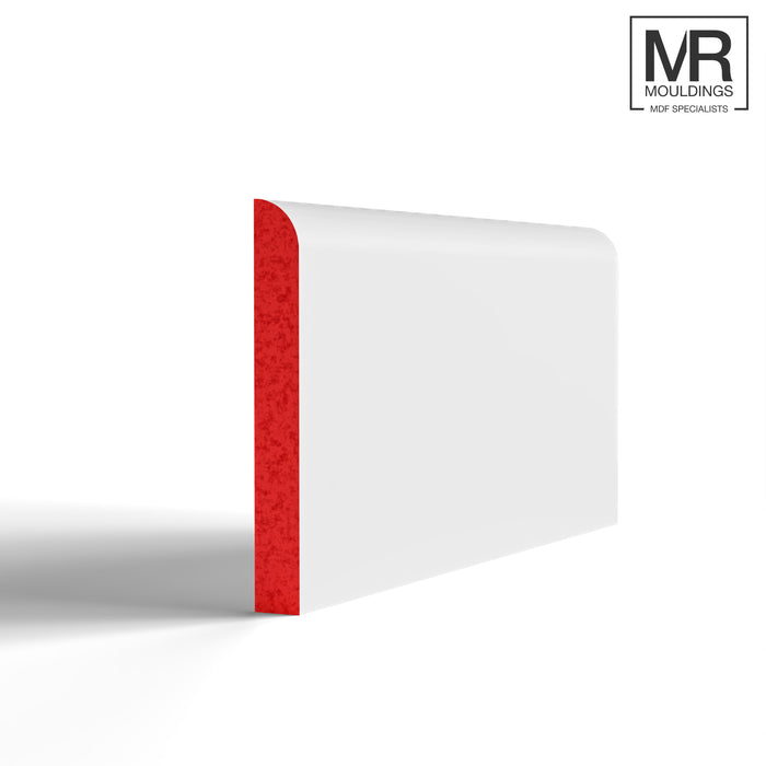 Bullnose Fire Rated MDF Skirting Board-MR Mouldings Ltd
