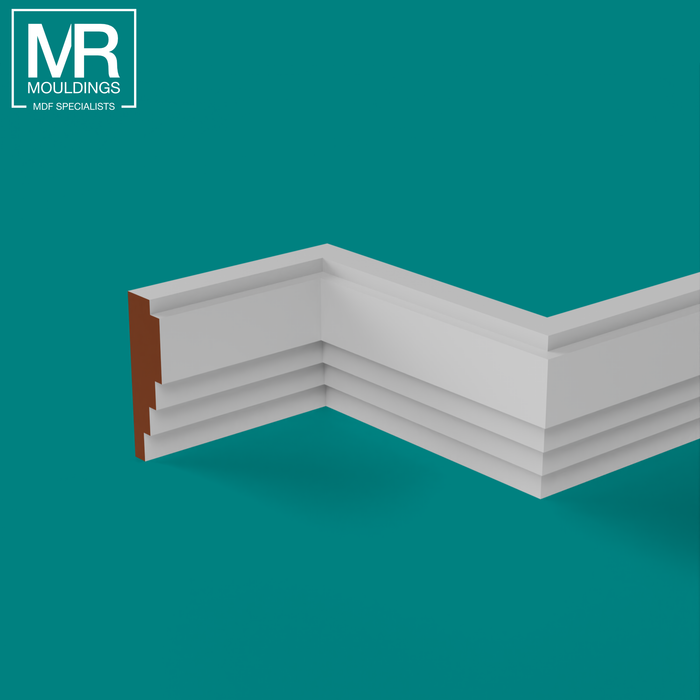 Stepped MDF Dado Rail-MR Mouldings Ltd