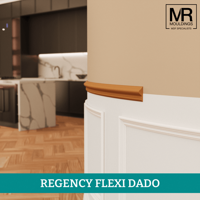 Regency Flexible MDF Dado Mould-MR Mouldings Ltd
