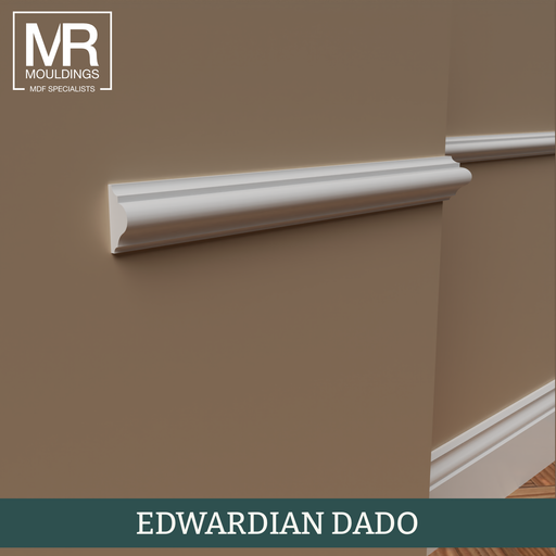 Edwardian Fire Rated MDF Dado Rail-MR Mouldings Ltd
