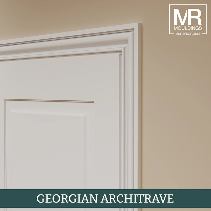 Georgian Fire Rated MDF Architrave-MR Mouldings Ltd