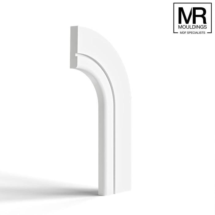 Pencil and Groove Flexible MDF Architrave Board-MR Mouldings Ltd
