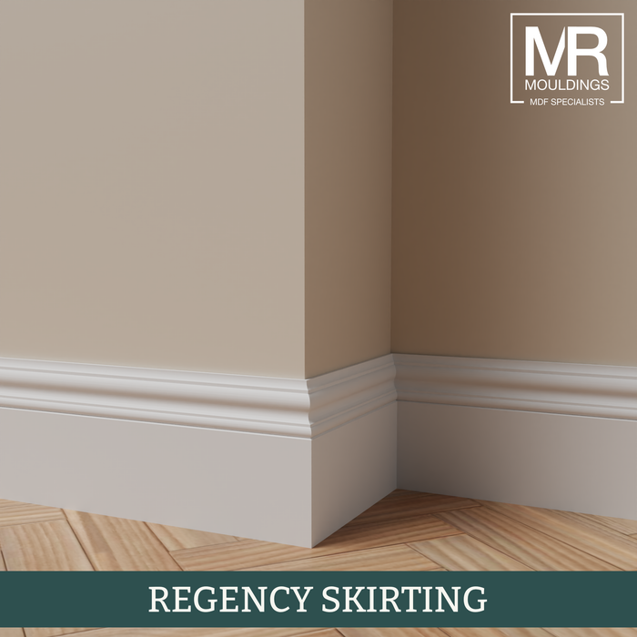 Regency MDF Flexible Skirting Board-MR Mouldings Ltd
