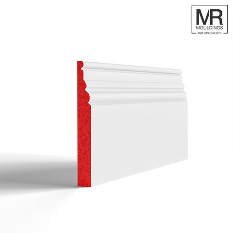 Mini Bolection Fire Rated MDF Skirting Board-MR Mouldings Ltd