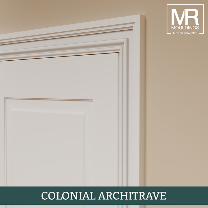 Colonial Fire Rated MDF Architrave-MR Mouldings Ltd