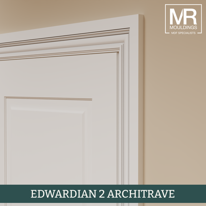 Edwardian 2 Fire Rated MDF Architrave-MR Mouldings Ltd