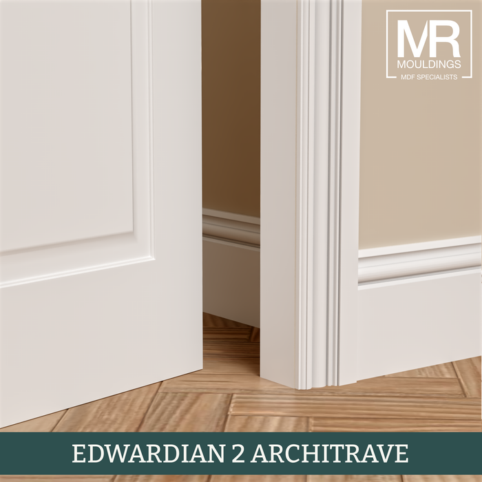 Edwardian 2 Fire Rated MDF Architrave-MR Mouldings Ltd