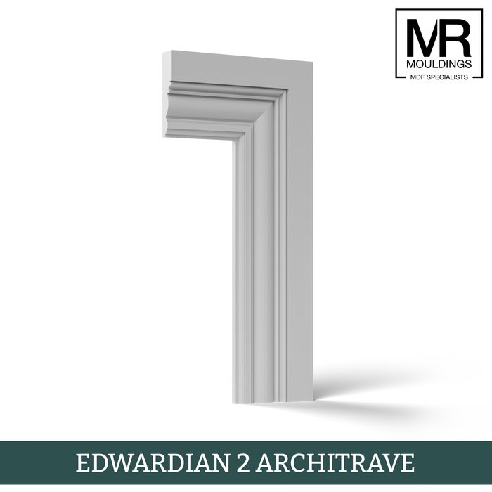 Edwardian 2 Fire Rated MDF Architrave-MR Mouldings Ltd