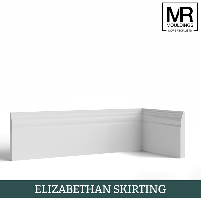 Elizabethan MDF Skirting Board-MR Mouldings Ltd
