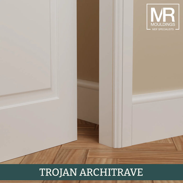 Trojan Fire Rated MDF Architrave-MR Mouldings Ltd