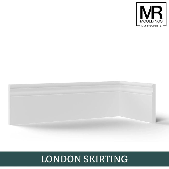 London Fire Rated MDF Skirting Board-MR Mouldings Ltd