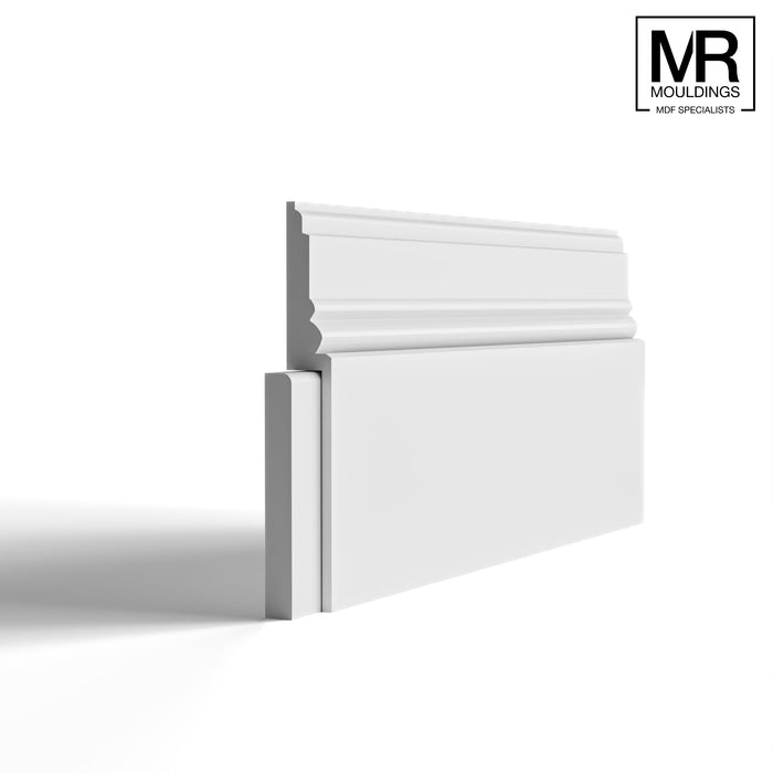 Antique MDF Skirting Cover Board-MR Mouldings Ltd