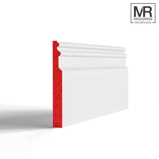 Colonial Fire Rated MDF Skirting Board-MR Mouldings Ltd