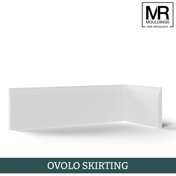 Ovolo Fire Rated MDF Skirting Board-MR Mouldings Ltd