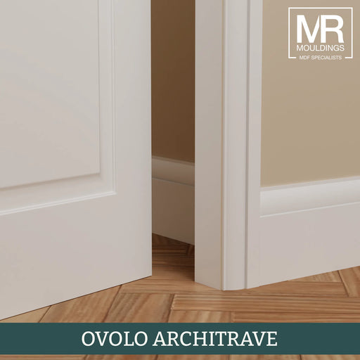 Ovolo Fire Rated MDF Architrave-MR Mouldings Ltd