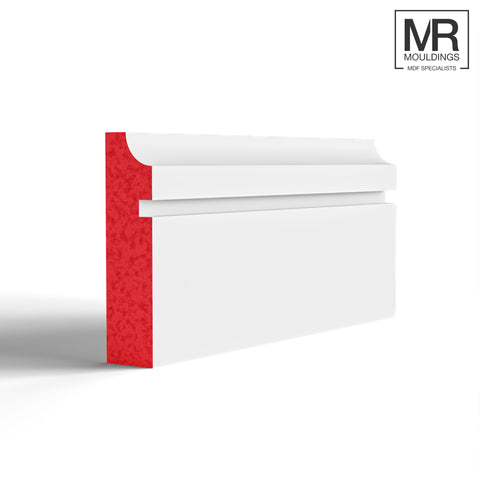 Scallop and Groove Fire Rated MDF Architrave-MR Mouldings Ltd