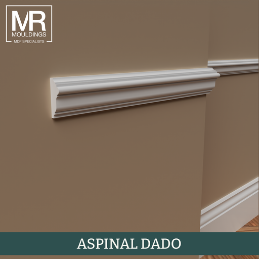 Aspinal Fire Rated MDF Dado Rail-MR Mouldings Ltd