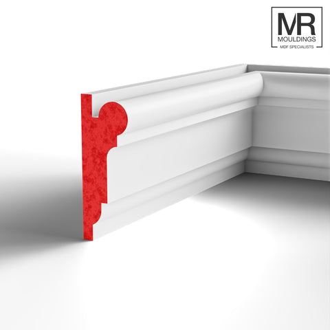 Victorian Fire Rated MDF Picture Rail-MR Mouldings Ltd