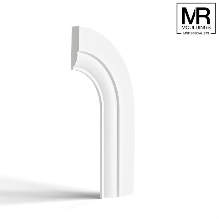 Mini Ovolo Flexible MDF Architrave Board-MR Mouldings Ltd