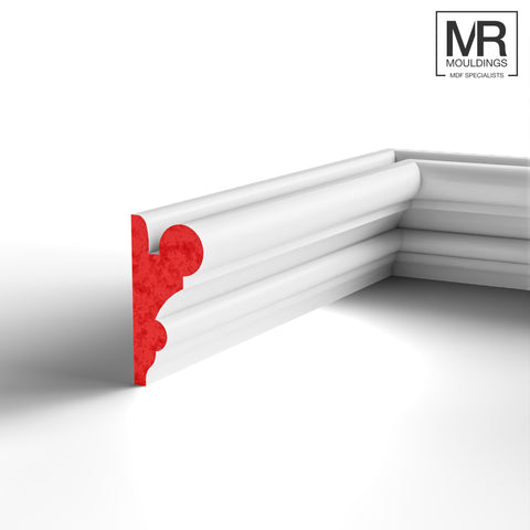 Bolection Fire Rated MDF Picture Rail-MR Mouldings Ltd
