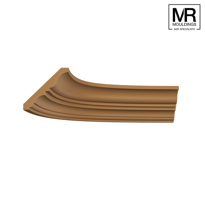 Large Georgian Flexible MDF Cornice Coving-MR Mouldings Ltd