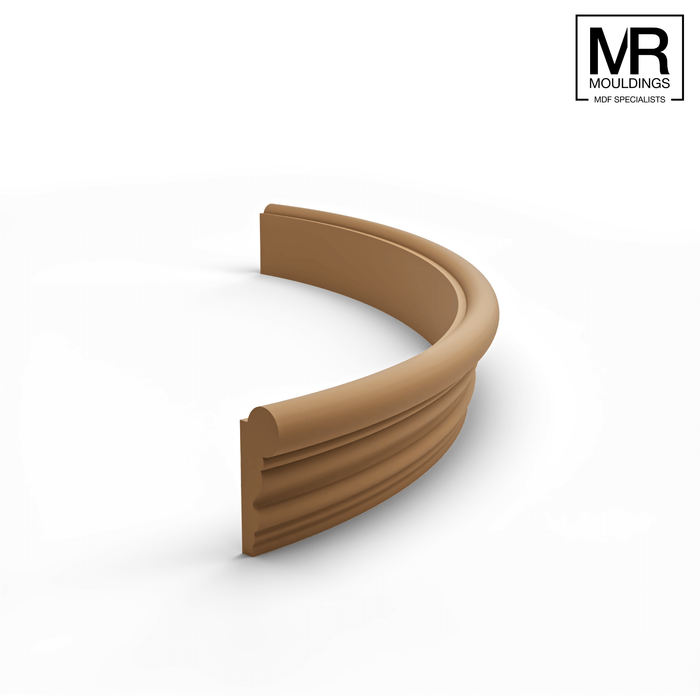 Torus Flexible MDF Picture Rail Mould-MR Mouldings Ltd