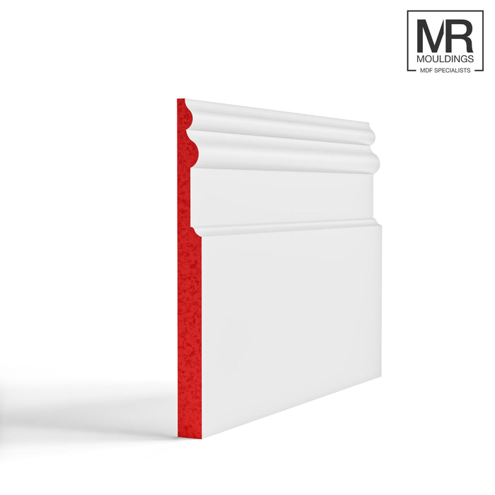 Traditional Bolection Fire Rated MDF Skirting Board-MR Mouldings Ltd