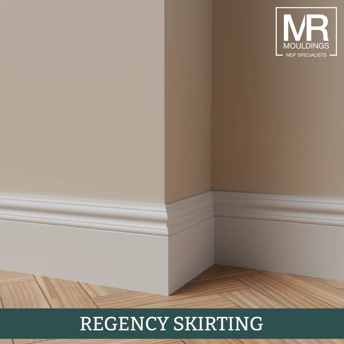 Regency Fire Rated MDF Skirting Board-MR Mouldings Ltd