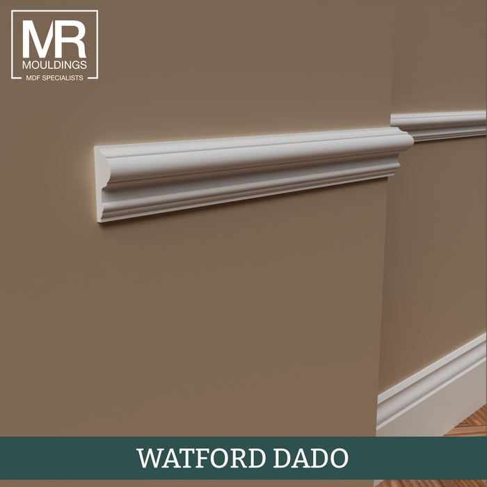 Torus Fire Rated MDF Dado Rail-MR Mouldings Ltd