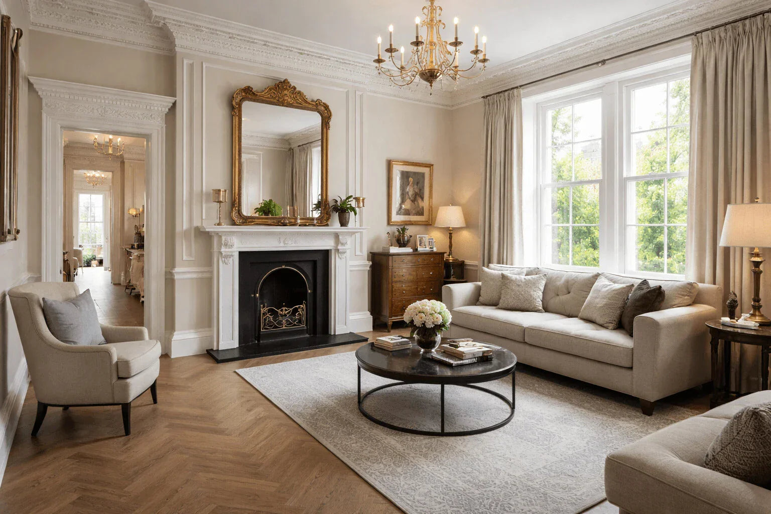 Period Property Elegant Georgian living room