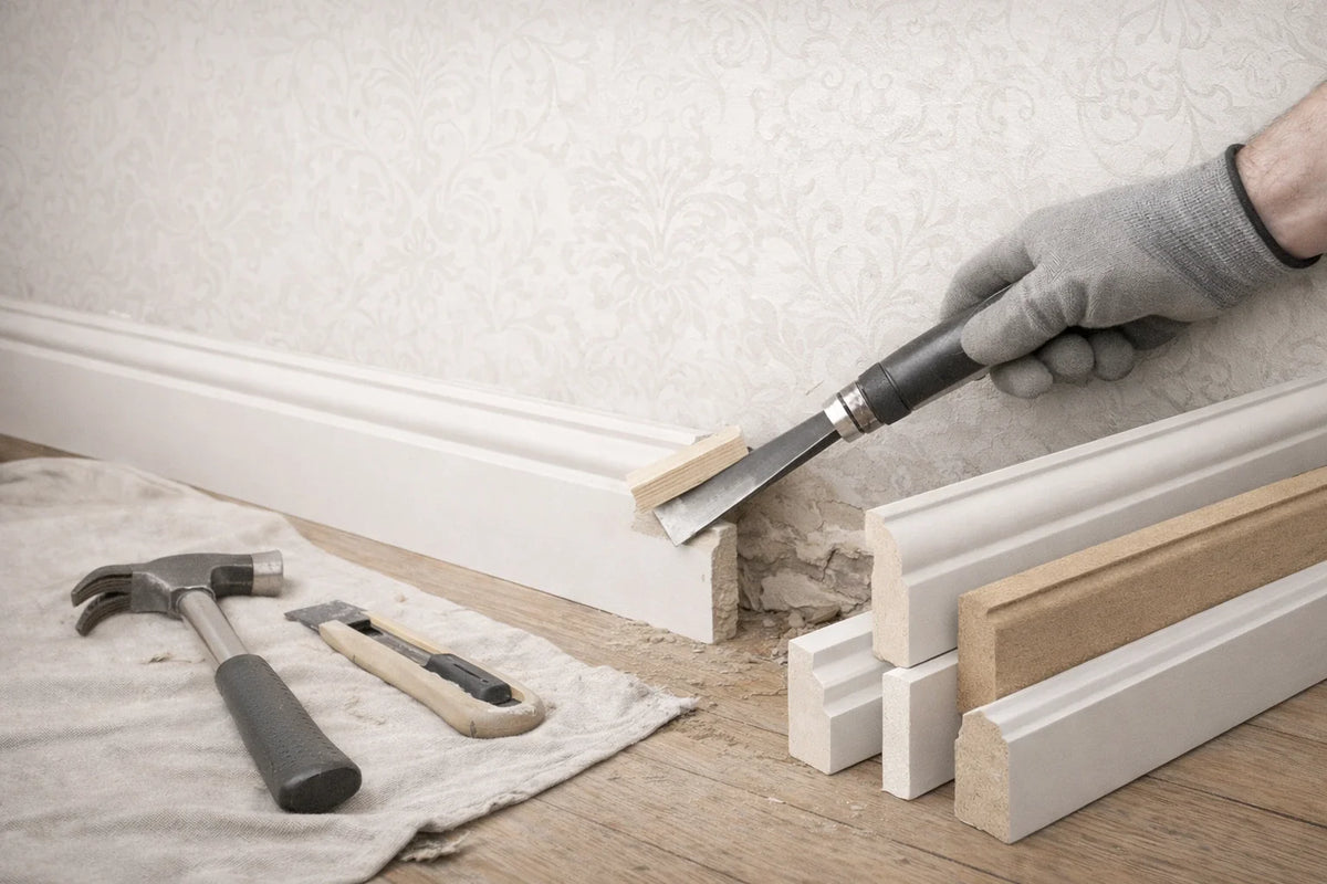How to Remove & Replace Skirting Boards Without Damaging Period Walls