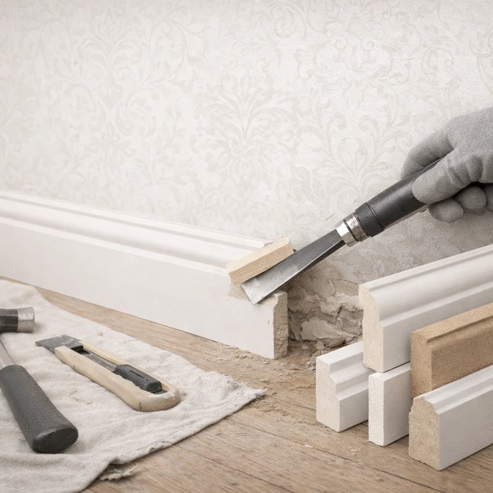 How to Remove & Replace Skirting Boards Without Damaging Period Walls