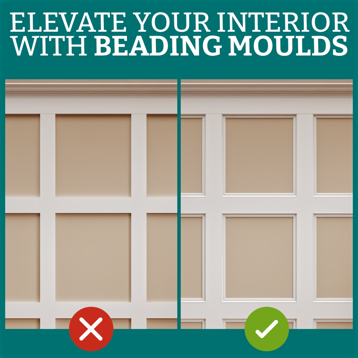 Torus 2 MDF Beading Moulding-MR Mouldings Ltd