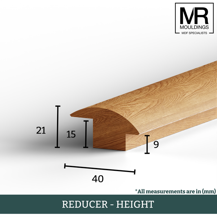 40mm - R Profile Flooring Moulding-MR Mouldings Ltd