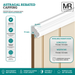 Astragal MDF Rebated Dado Trim-MR Mouldings Ltd