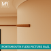 Ogee Flexible MDF Picture Rail Mould-MR Mouldings Ltd