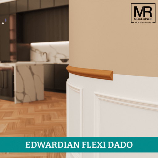 Edwardian Flexible MDF Dado Mould-MR Mouldings Ltd